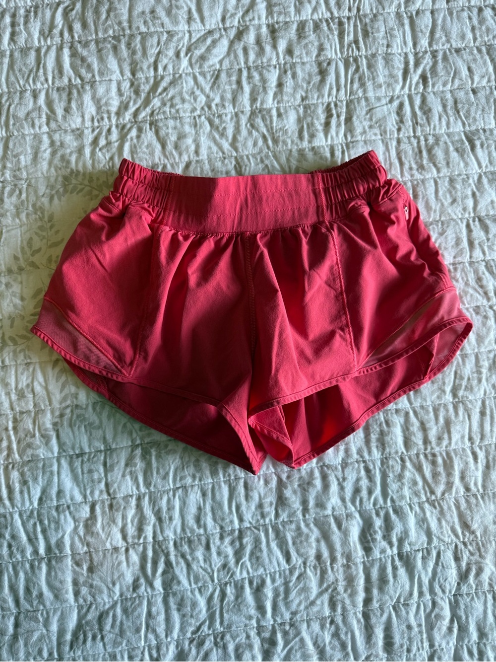 lululemon athletica Women's Coral Pink Running Shorts